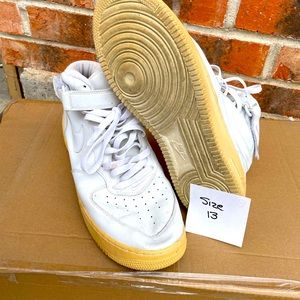 High top Air Force Ones